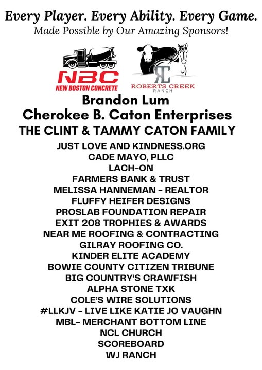 List of all Sponsors