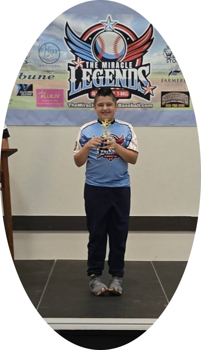 T-Ball Awards Banquet Team Players