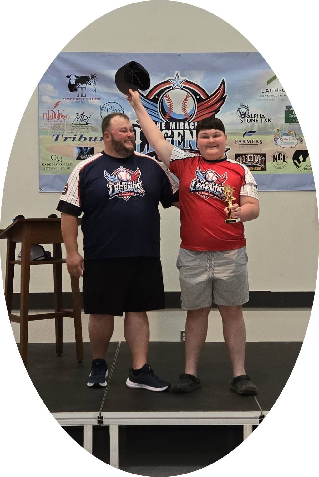 T-Ball Awards Banquet Team Players