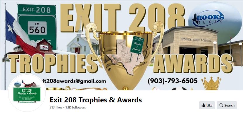 Exit 208 Trophies